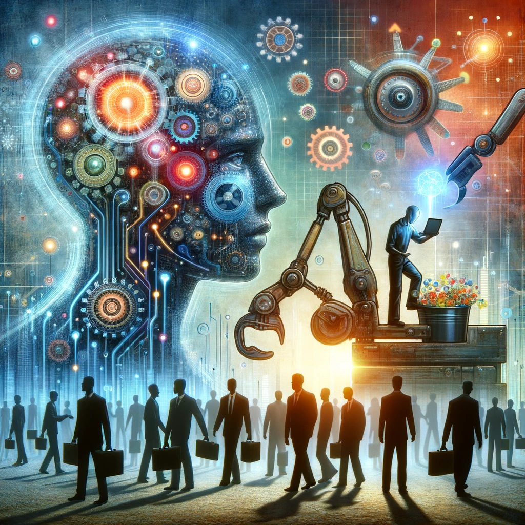 Read more about the article Wpływ automatyzacji na rynek pracy – czy sztuczna inteligencja zabierze nam pracę?