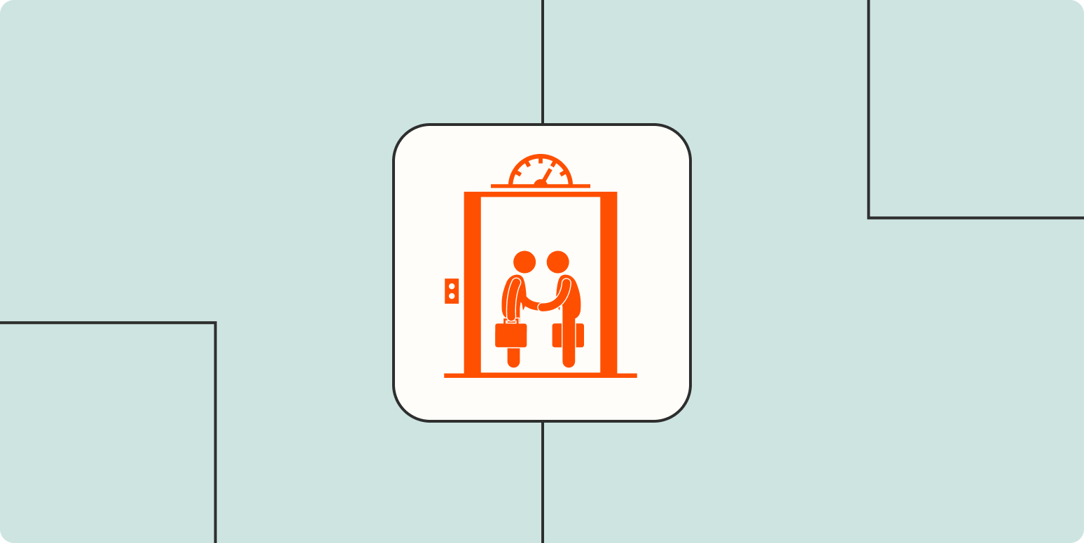 11 naprawdę świetnych przykładów elevator pitch i jak stworzyć swój własny
