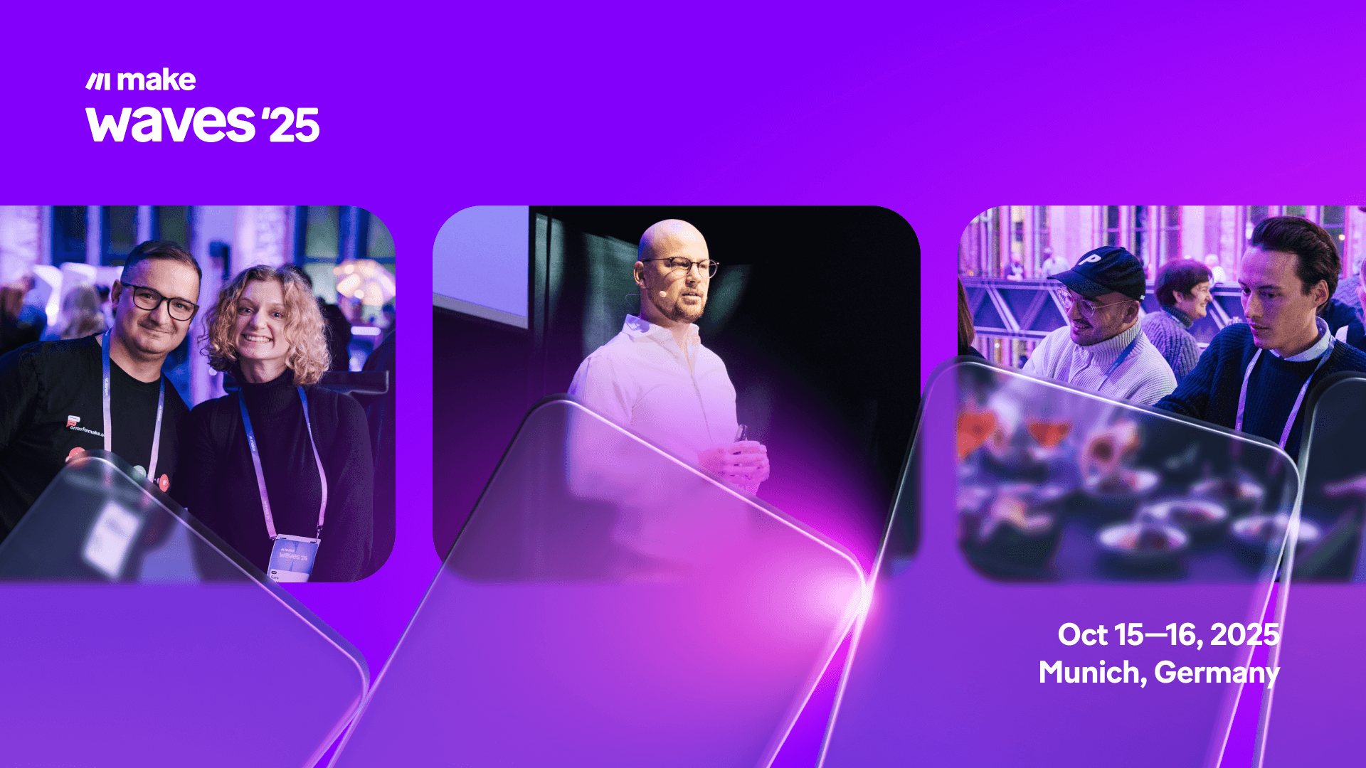 Dołącz do Waves 2025: Wydarzenie dotyczące automatyzacji AI organizowane przez Make | Make