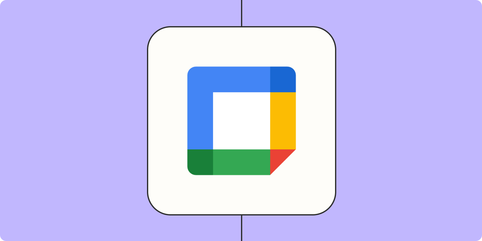 Jak automatycznie kopiować wydarzenia z jednego Google Calendar do innego