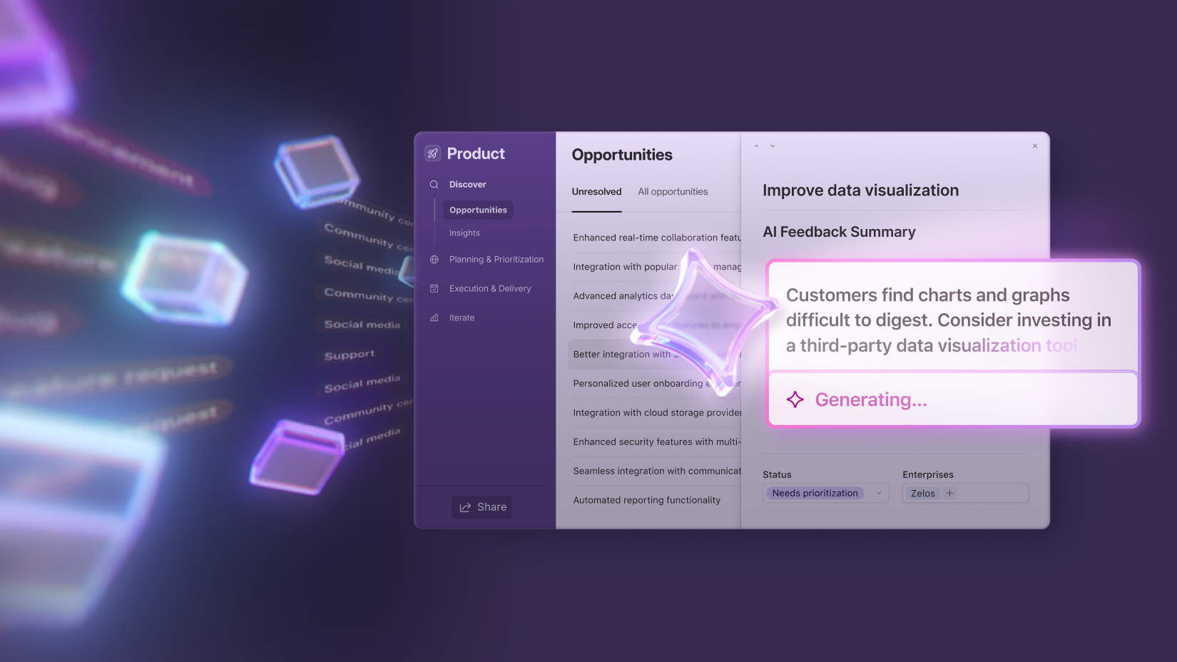 Wprowadzamy szybszy, prostszy i bezpieczniejszy sposób na odblokowanie potencjału AI i przekształcenie rozwoju biznesu.